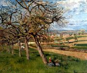 Camille Pissarro Pommiers en fleurs Germany oil painting artist